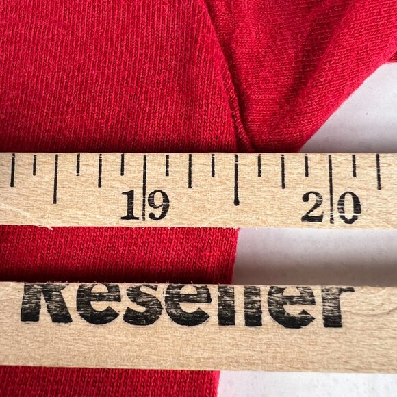 VTG Mossimo Skateboarding Shirt Fits Medium Red Faded Short Sleeve USA Tag L - Picture 10 of 11